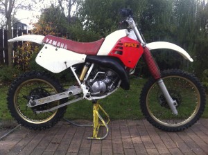 yz 125 before restoration